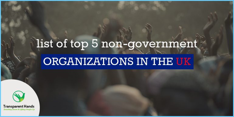 List of Top 5 Non-Government Organizations in UK