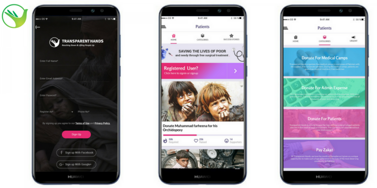 Download-our-TransparentHands-Andriod-Application-for-Online-Donation