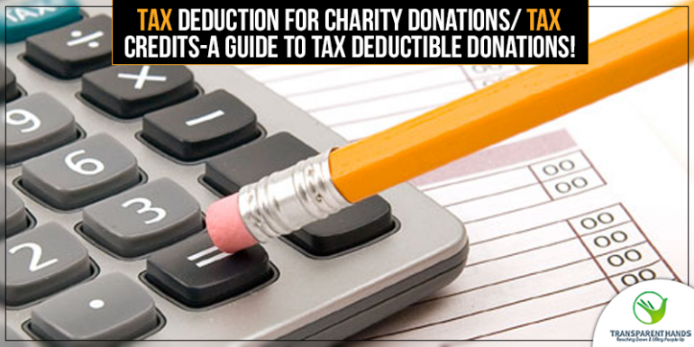 Tax Credits - A Guide to Tax Deductible Donations - TH