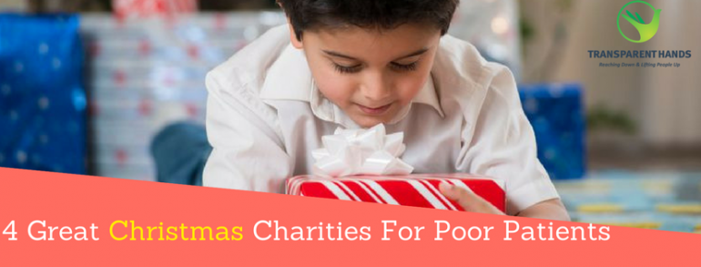 4 Great Christmas Charities for poor patients