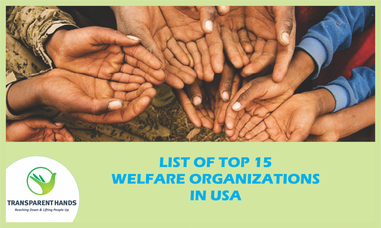 List of Top 15 Welfare Organizations in the USA