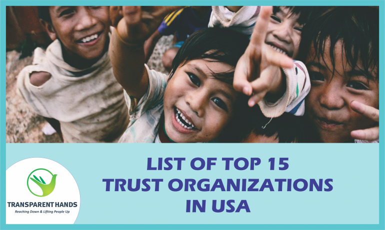List of top 15 Trust Organizations in USA