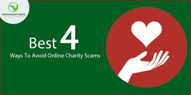 Best 4 Ways to Avoid Online Charity Scams