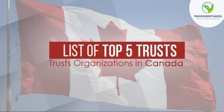 List of Top 5 Trust Organizations in Canada