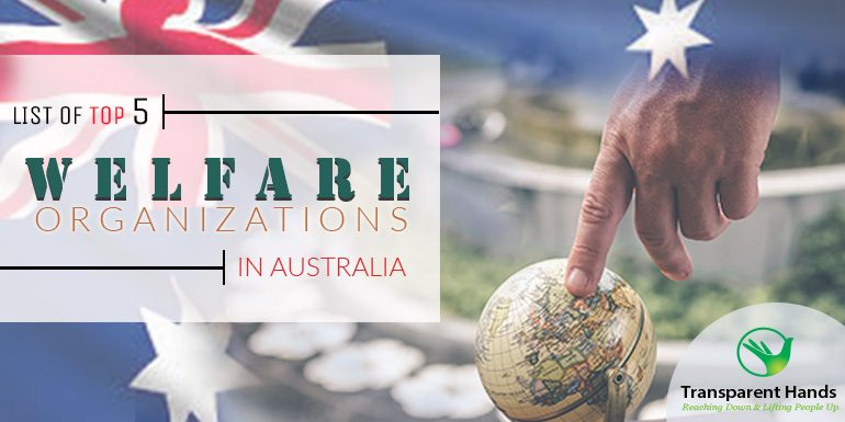 List of top 5 Welfare Organizations in Australia