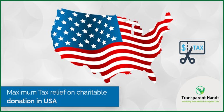 Maximum Tax Relief on Charitable Donation in USA