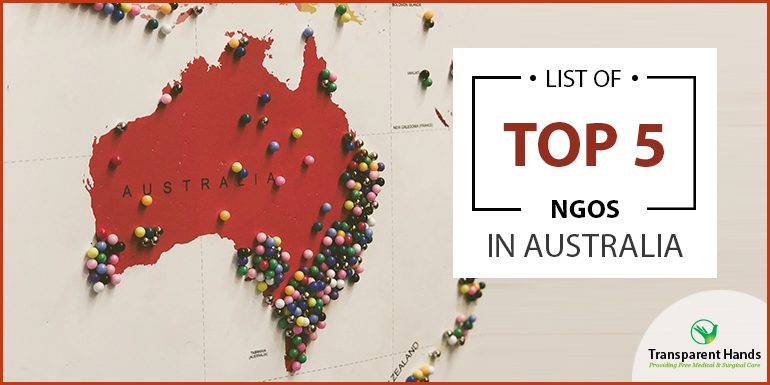 List of Top 5 NGO's in Australia