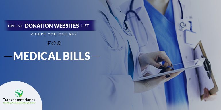 Online Donation Websites List Where You Can Pay For Medical Bills