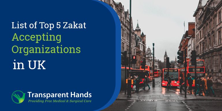 List of Top 5 Zakat Accepting Organizations in UK